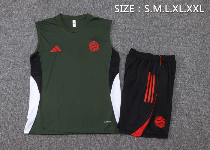 Bayern Munich Dark Green Vest - 图片 2