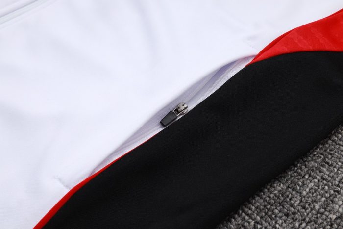 Bayern Munich White Long Zipper Jacket - 图片 4