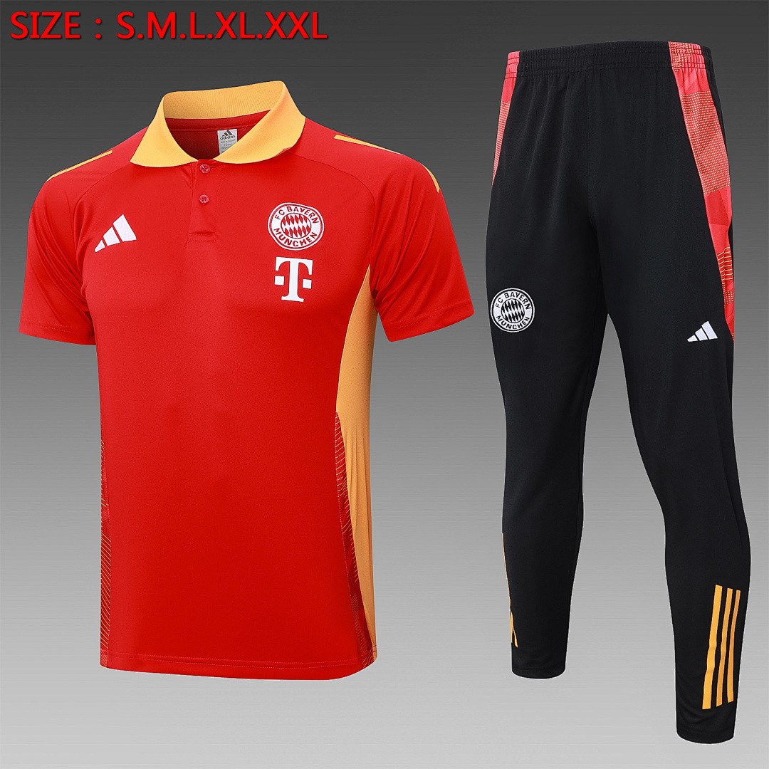Bayern Munich Red Polo Shirt