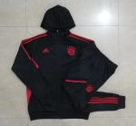 Bayern Munich 23-24 Black Long Zip Jacket with Hood - 图片 9