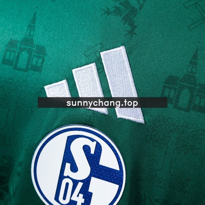 Schalke 04 25/26 Commemorative Edition Green Jersey - 图片 6