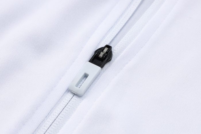 Bayern Munich 23-24 Long Zip Jacket White - 图片 6