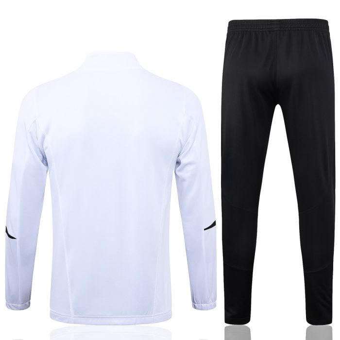 Bayern Munich 23-24 Long Zip Jacket White - 图片 7