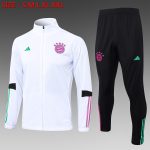 Bayern Munich 23-24 Long Zip Jacket White - 图片 8