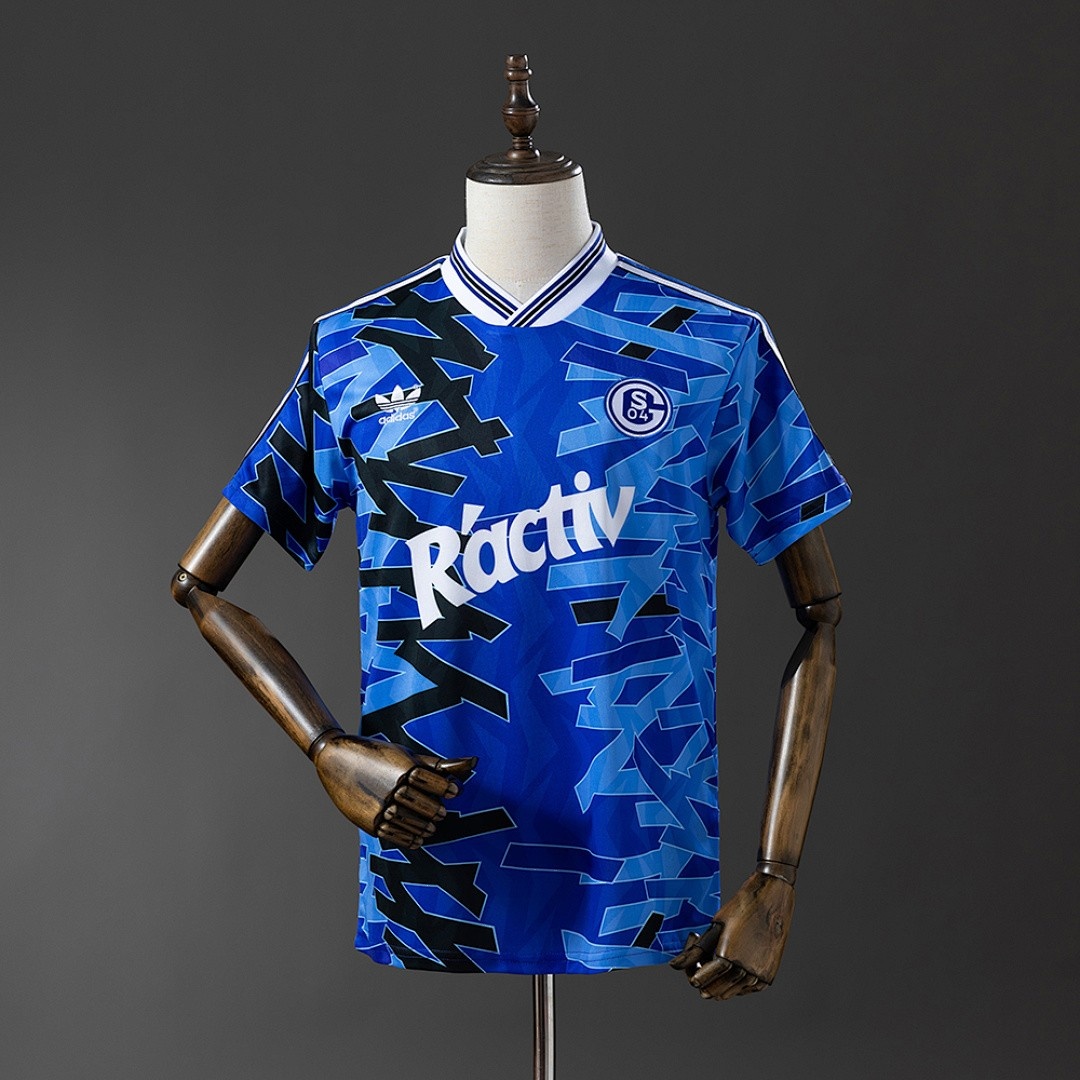 Schalke 04 1992/93 Home Retro Jersey