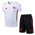 Bayern Munich White Short Sleeve Training Suit - 图片 8
