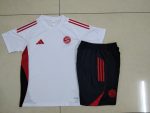Bayern Munich White Short Sleeve Training Suit - 图片 9