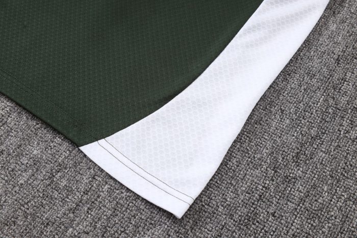Bayern Munich Dark Green Short Sleeve Training Suit - 图片 3