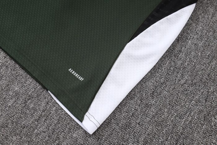 Bayern Munich Dark Green Short Sleeve Training Suit - 图片 4