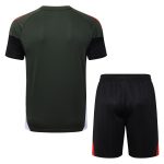 Bayern Munich Dark Green Short Sleeve Training Suit - 图片 7