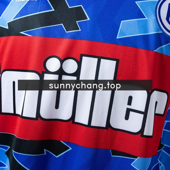 Schalke 04 1993/94 Home Retro Jersey - 图片 5