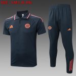 Bayern Munich Polo Shirt Dark Gray