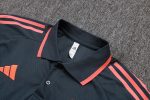 Bayern Munich Polo Shirt Dark Gray - 图片 6