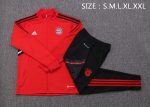 Bayern Munich 22/23 Long Zip Jacket Red - 图片 2
