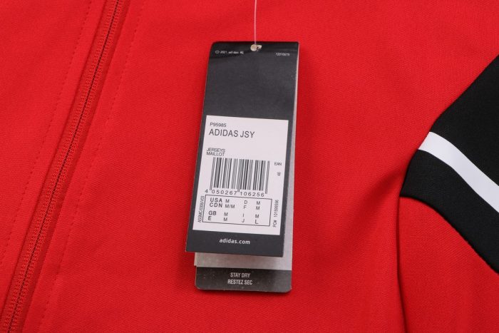 Bayern Munich 22/23 Long Zip Jacket Red - 图片 3