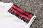 Bayern Munich 22/23 White Vest with Red Trim - 图片 6