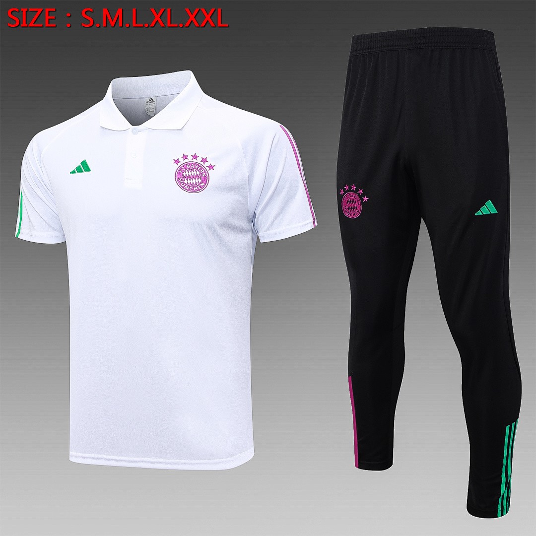 Bayern Munich 23-24 White Polo