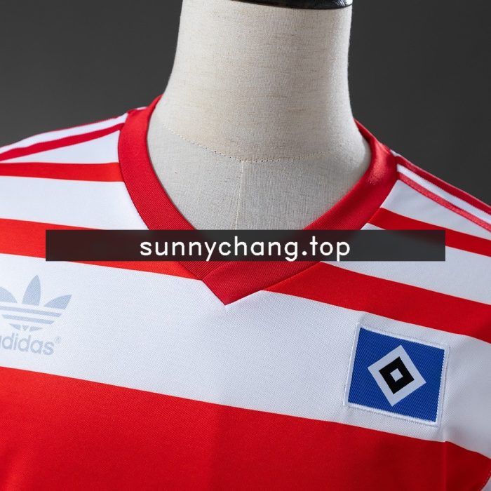 Hamburger SV 1983 Home Retro Jersey - 图片 6