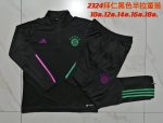 Bayern Munich 23-24 Half-Zip Black Kids - 图片 3