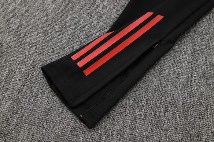 Bayern Munich Long Zipper Jacket Dark Green - 图片 3
