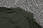 Bayern Munich Long Zipper Jacket Dark Green - 图片 5