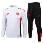 Bayern Munich White Half-Zip Jacket - 图片 8