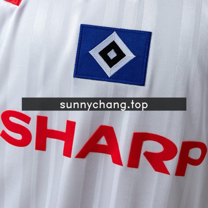 Hamburger SV 1992/1993 Home Retro Jersey - 图片 4