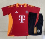 Bayern Munich 24-25 Red Short Sleeve Training Shirt - 图片 9