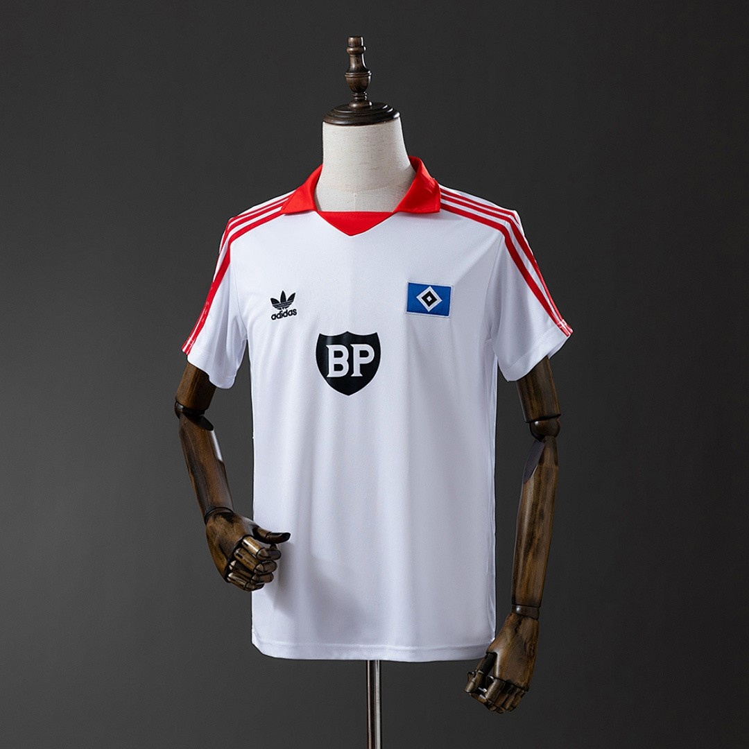 JER-6571_1 Hamburger SV 1980-1981 Home Retro Jersey - 图片 1