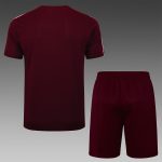 Bayern Munich Retro Short Sleeve Jersey - Deep Maroon - 图片 2