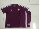 Bayern Munich Retro Short Sleeve Jersey - Deep Maroon - 图片 9