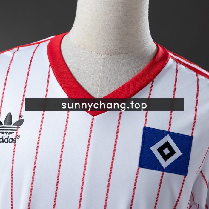 Hamburger SV 1984 Retro White Jersey - 图片 6