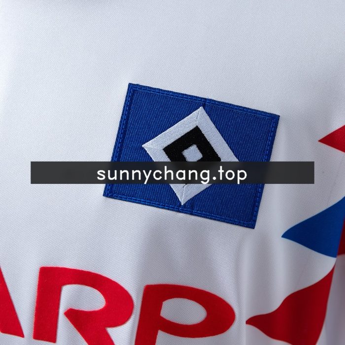 Hamburger SV 1990-1991 Home Retro Jersey - 图片 4