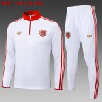 Bayern Munich 125th Anniversary White Half-Zip Jacket