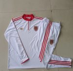 Bayern Munich 125th Anniversary White Half-Zip Jacket - 图片 9