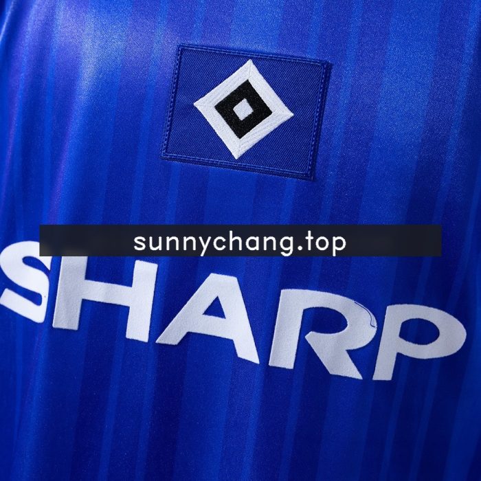 Hamburger SV 1992/93 Home Retro Jersey - 图片 4