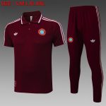 Bayern Munich Retro Polo Shirt - Deep Maroon
