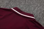 Bayern Munich Retro Polo Shirt - Deep Maroon - 图片 3