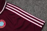 Bayern Munich Retro Polo Shirt - Deep Maroon - 图片 5