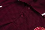 Bayern Munich Retro Polo Shirt - Deep Maroon - 图片 6