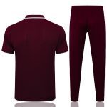 Bayern Munich Retro Polo Shirt - Deep Maroon - 图片 7