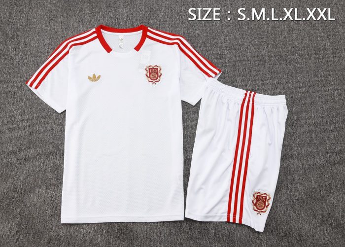 Bayern Munich 125th Anniversary White Short Sleeve T-Shirt - 图片 2