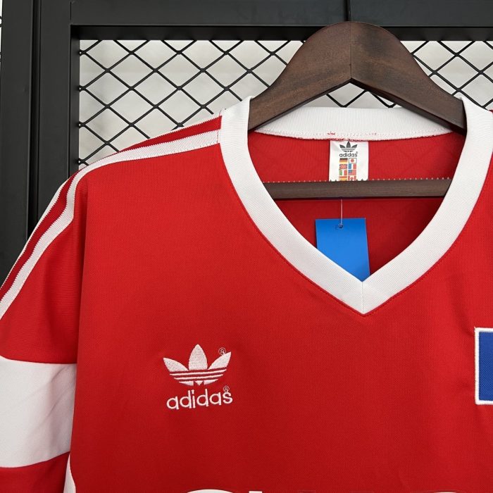 Hamburger SV 1988 Retro Red Jersey - 图片 3