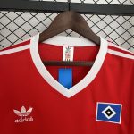 Hamburger SV 1988 Retro Red Jersey - 图片 5