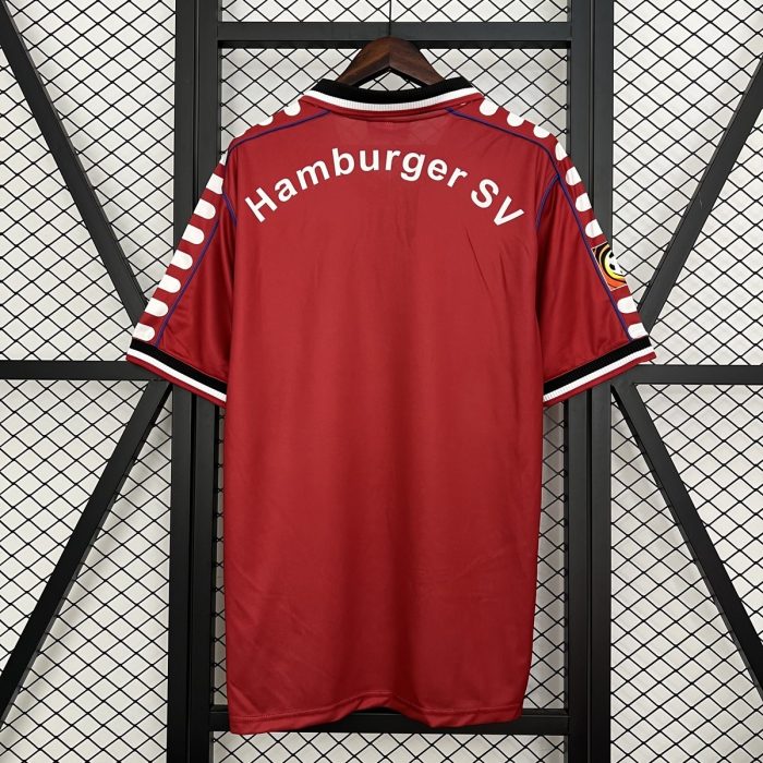 Hamburger SV 2000 Retro Red Jersey - 图片 7