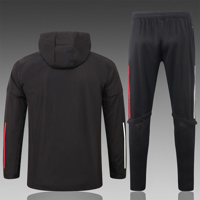 2021 Bayern Munich Black Windbreaker S-2XL - 图片 3