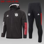 2021 Bayern Munich Black Windbreaker S-2XL - 图片 6