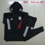 2021 Bayern Munich Black Windbreaker S-2XL - 图片 9