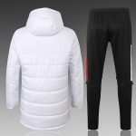 2021 Bayern Munich White Cotton Jacket - 图片 7