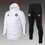 2021 Bayern Munich White Cotton Jacket - 图片 8